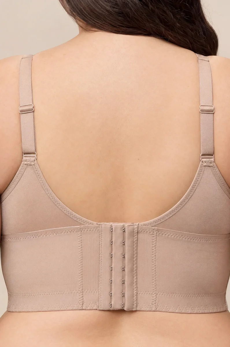 Bra Curvy Banda Ancha Nude Soporte Real Talla Extra Copa D-DD - Imagen 4
