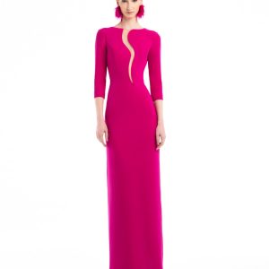 Vestido para invitada con transparencias y la silueta perfecta