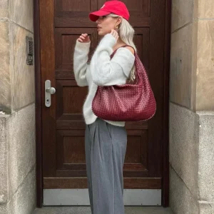 Bolso hobo trenzado elegante