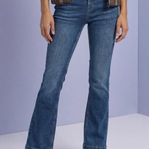 Pantalón denim campana