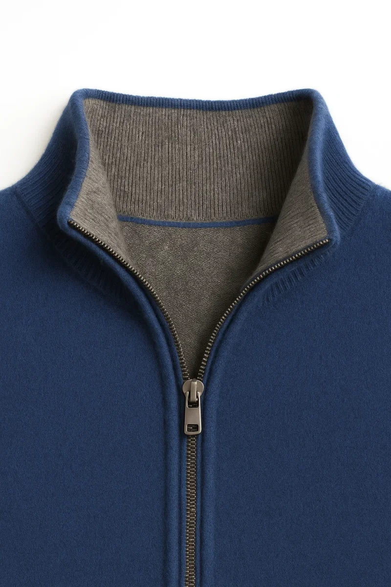 Georgio Reversible Zip Navy - Imagen 5
