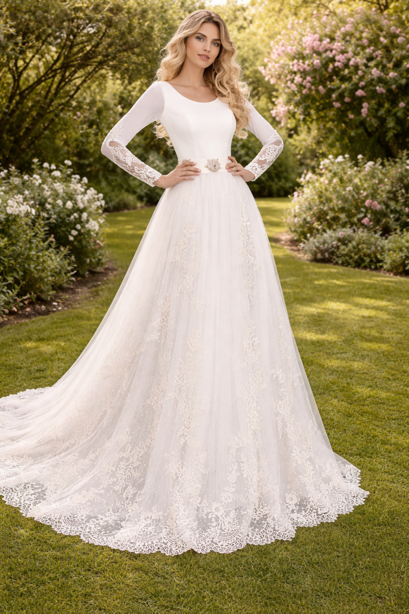 Vestido de Novia Boho Chic.