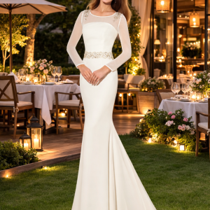 Vestido de novia modelo Entrenovias.