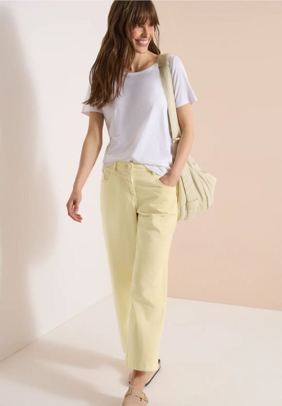 Pantalones vaqueros amarillos - Imagen 5