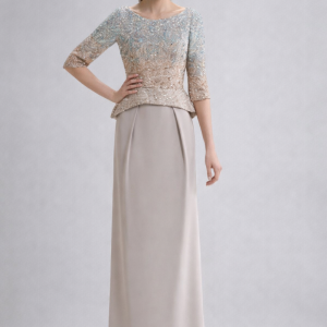 Vestido de madrina de lentejuelas