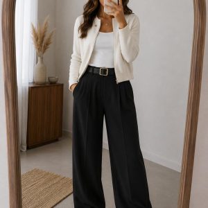 Pantalón Palazzo Mujer  190115