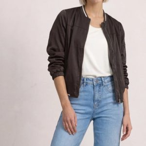 Bomber marrón