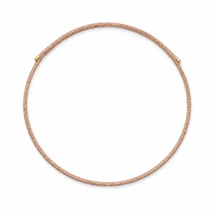 CORDÓN NYLON MAGNÉTICO ORO ROSA