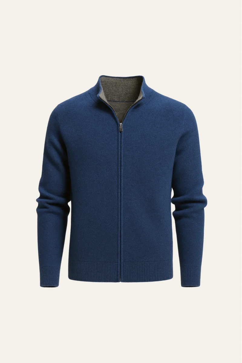 Georgio Reversible Zip Navy - Imagen 2