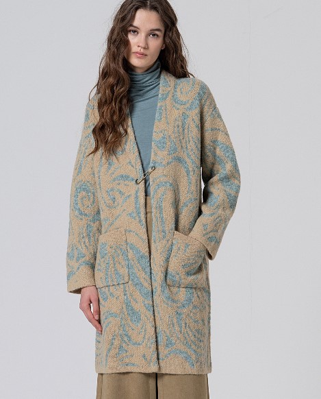 Cárdigan estampado