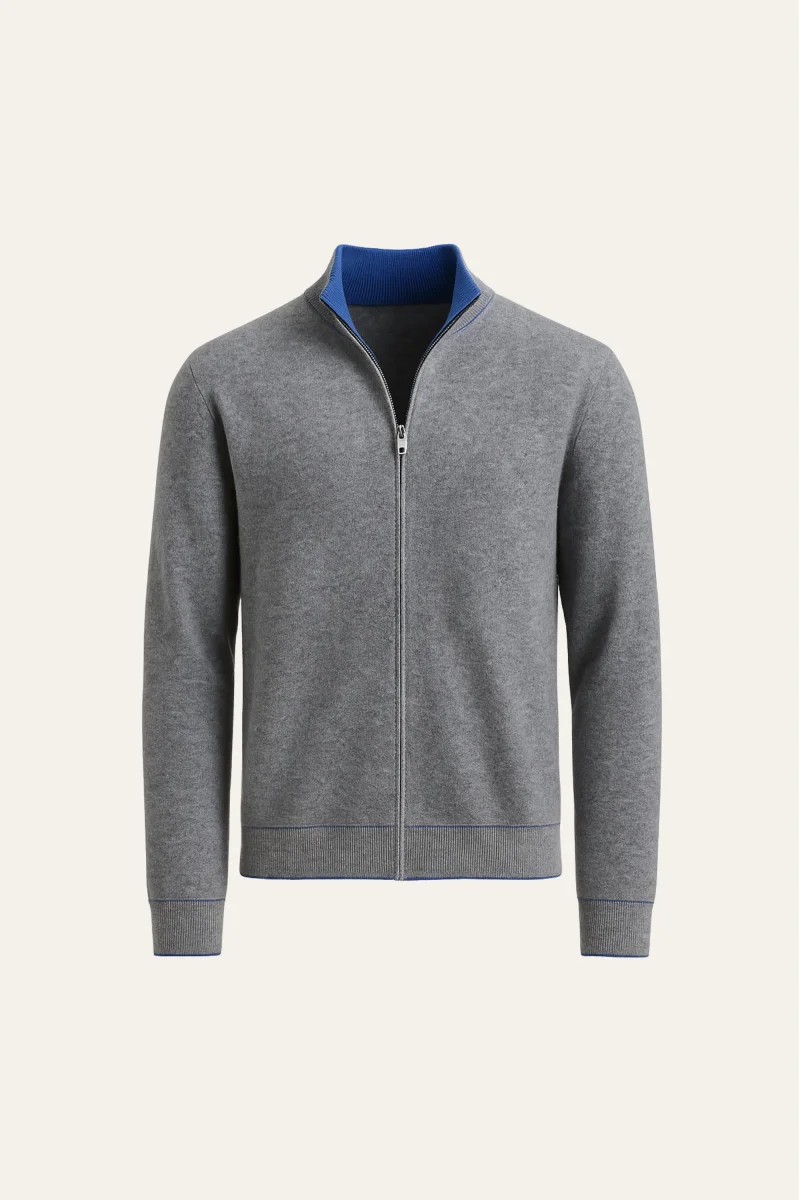 Georgio Reversible Zip Navy - Imagen 6