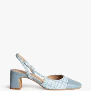 Zapato tacón azul