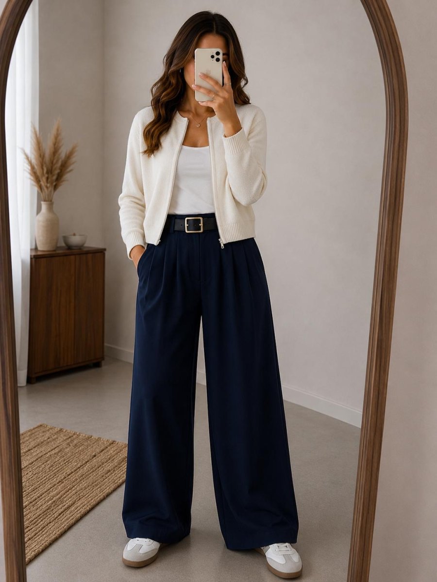Pantalón Palazzo Mujer 190115 - Imagen 3