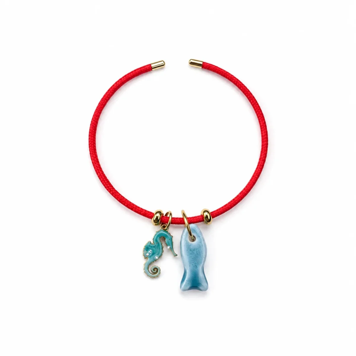 PULSERA NYLON ROJO - Imagen 3