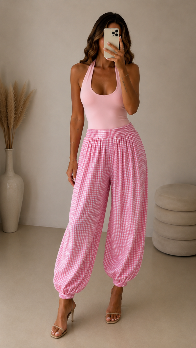 Pantalón Vichy 8957 - Imagen 4