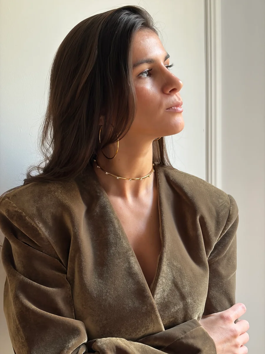CHOKER LINEA CIRCONITAS - Imagen 5