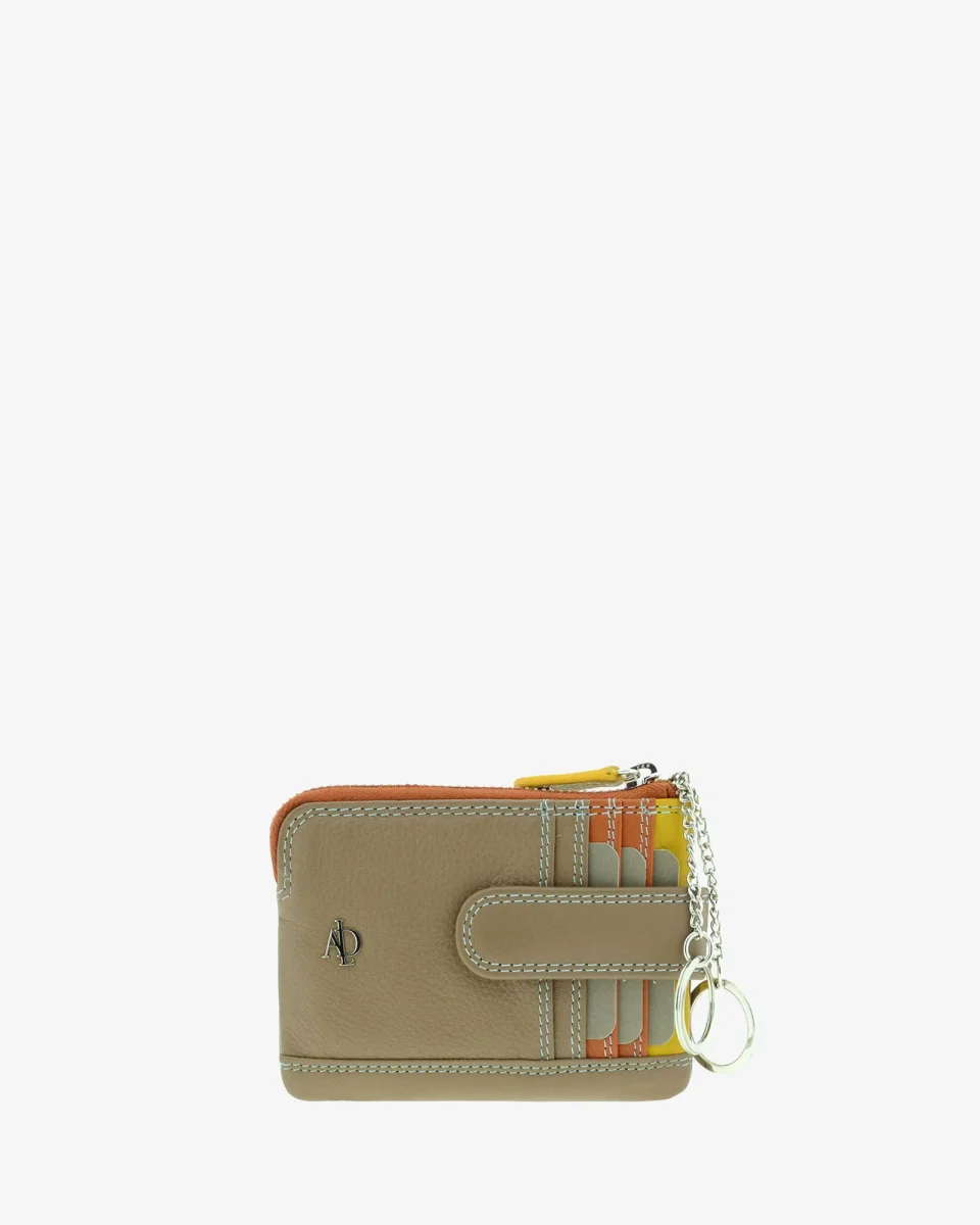 Asimetric — Monedero tarjetero con doble cremallera - Imagen 4