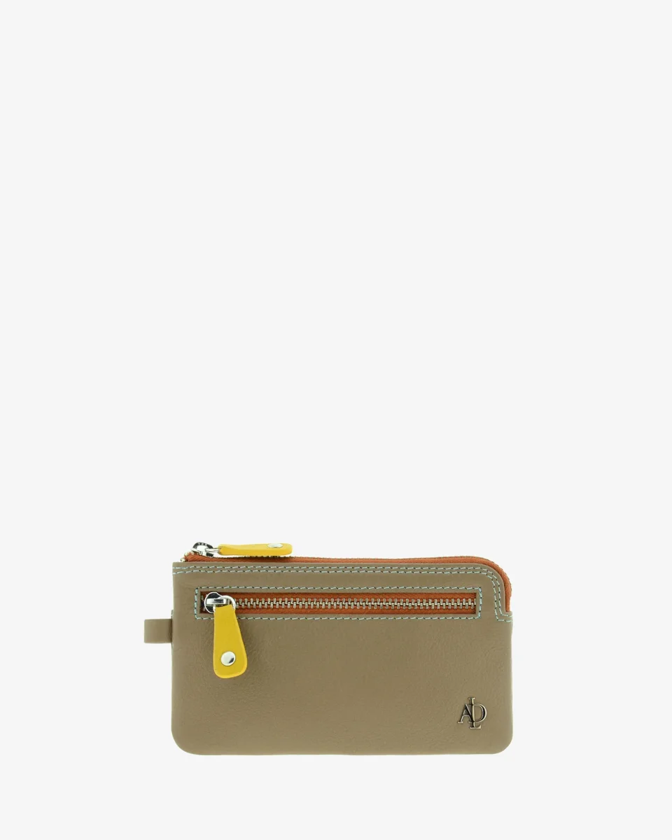 Asimetric — Monedero fino con doble cremallera - Imagen 8