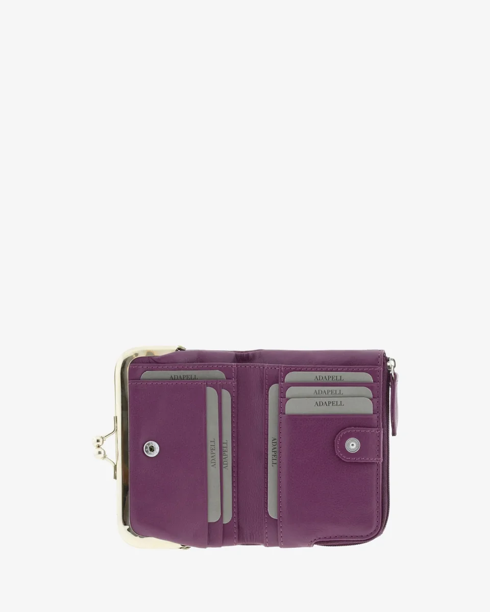 Básicos atemporales — Cartera pequeña con monedero de boquilla - Imagen 5