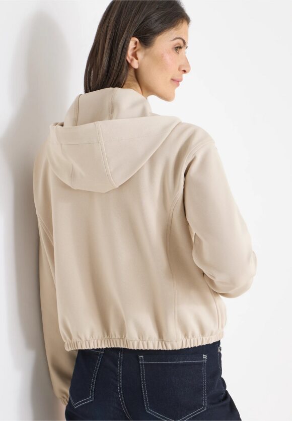 Chaqueta corta beige - Imagen 3