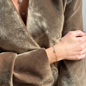 PULSERA FLOR CIRCONITA