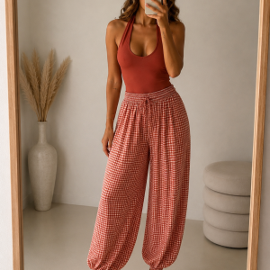 Pantalón Vichy 8957