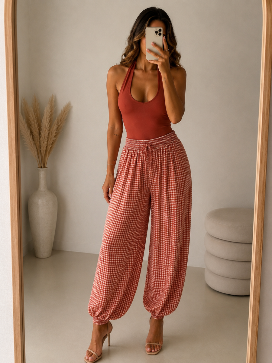 Pantalón Vichy 8957 - Imagen 2