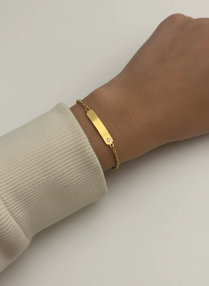 PULSERA CON CIRCONITA (Personalizable) - Imagen 3