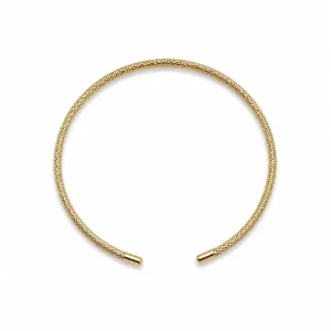 PULSERA NYLON DORADA