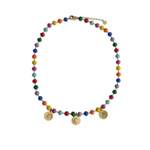 COLLAR BOLAS MULTICOLOR (personalizable)
