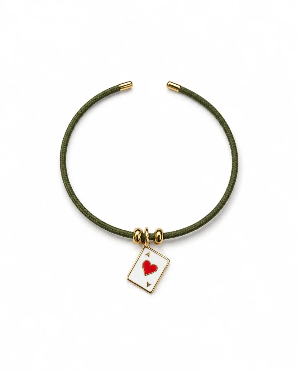 PULSERA NYLON VERDE CAZA - Imagen 3