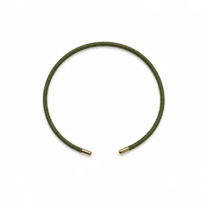PULSERA NYLON VERDE CAZA