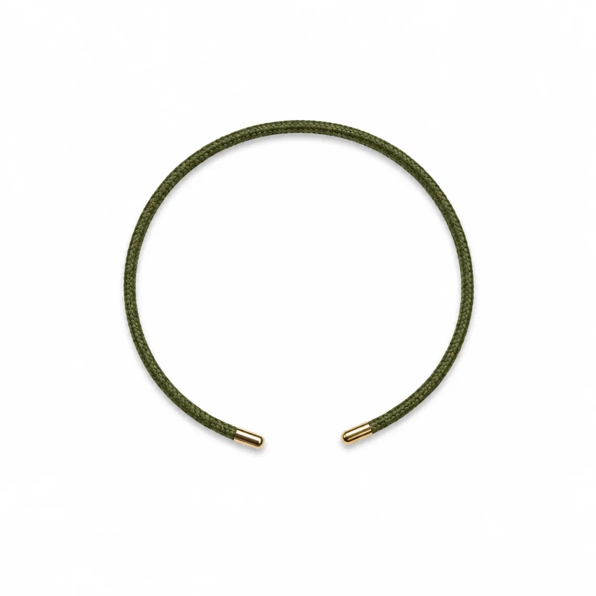 PULSERA NYLON VERDE CAZA