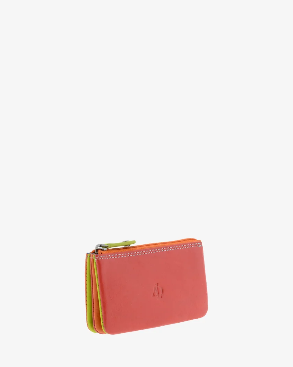 Básicos atemporales — Monedero triple combinado con cremallera