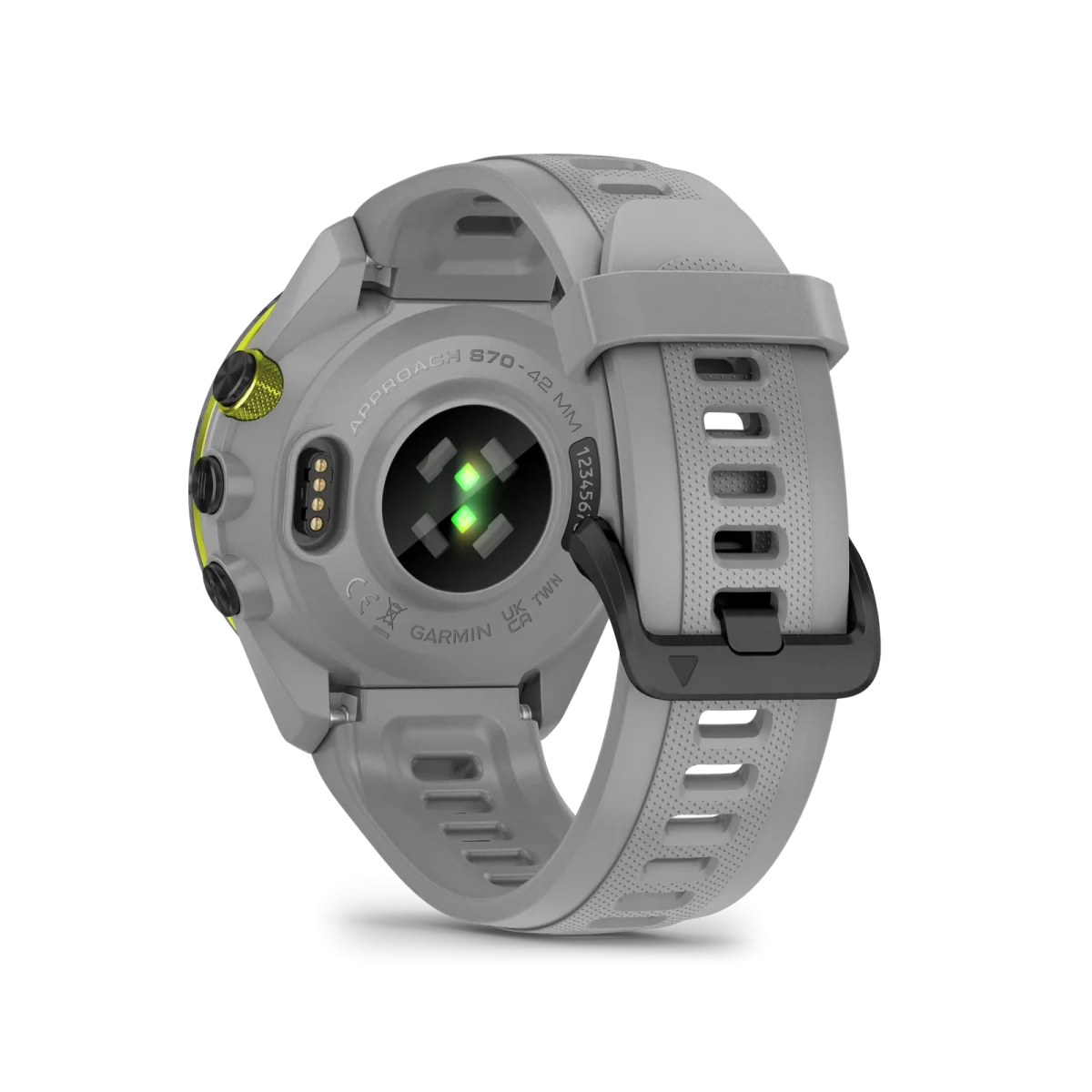 Approach® S70 – 42 mm Bisel de cerámica negro con correa de silicona de color gris.nº ref: 010-02746-11 - Imagen 8