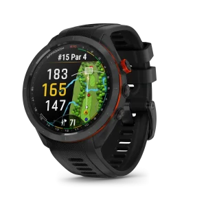 Approach® S70 – 47 mm Bisel de cerámica negro con correa de silicona negra nº ref: 010-02746-12