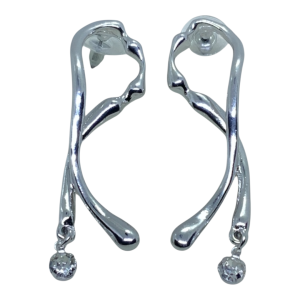 Aros FF. ER12383 Plata