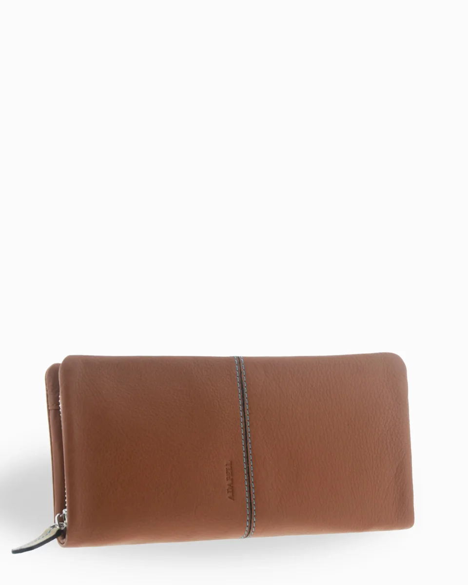 Atelier — Cartera grande de mujer con cierre de cremallera y RFID - Imagen 2