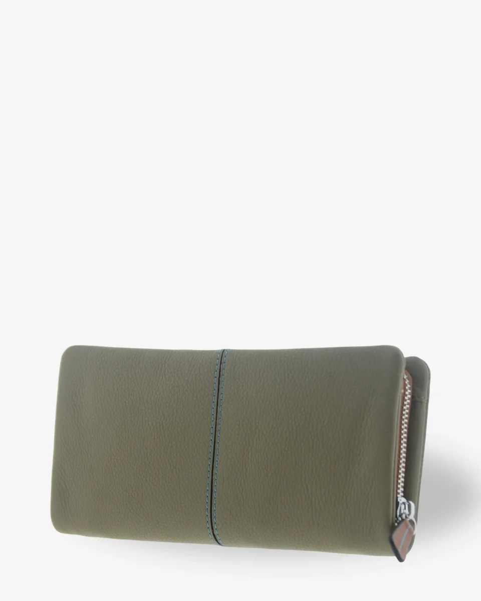 Atelier — Cartera grande de mujer con cierre de cremallera y RFID - Imagen 8
