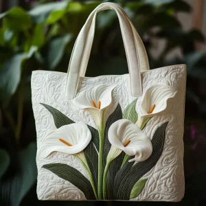 Bolso Trapuntado Artesanal con Concha Blanca