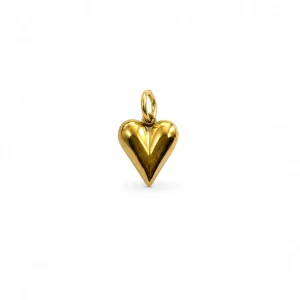 CHARM CORAZÓN ACERO