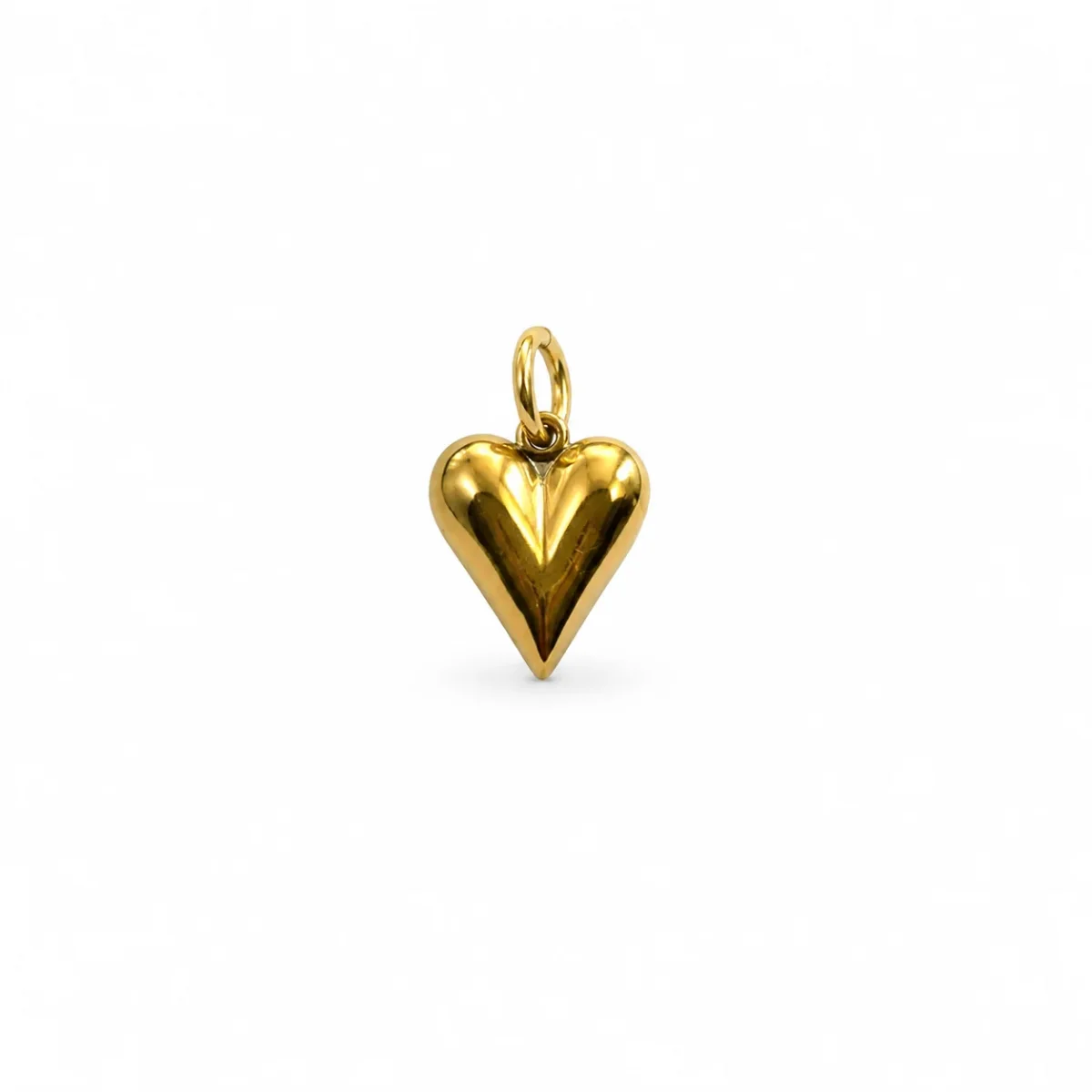 CHARM CORAZÓN ACERO