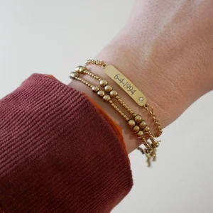 PULSERA CON CIRCONITA (Personalizable)