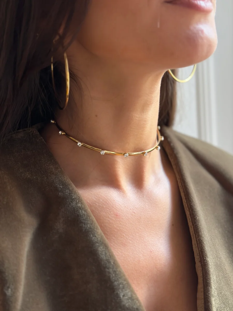 CHOKER LINEA CIRCONITAS - Imagen 2