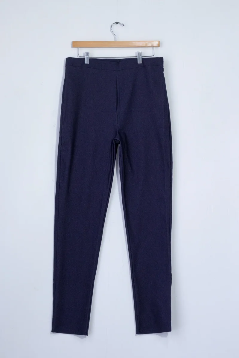 Pantalón Curvy Capri Liso Denim Mezclilla Estiliza Pierna