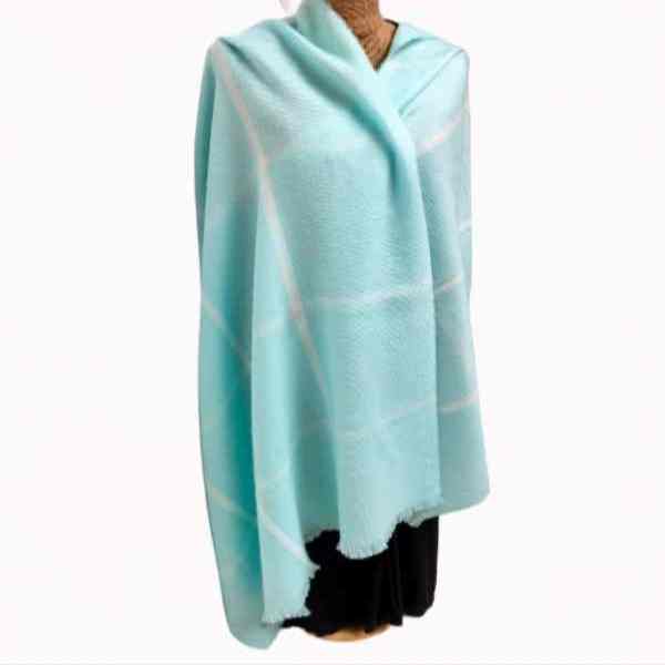 Bufandon XXL Plus FA. Line. White. Agua. - Imagen 2