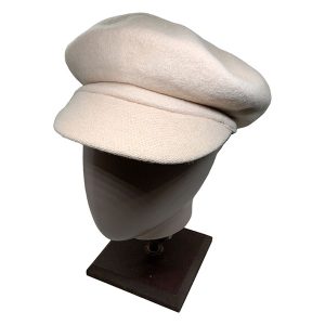 Boina con visera CH. EC23-023-Crema