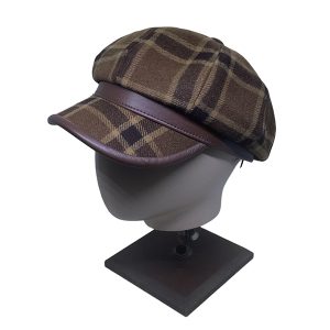 Boina con visera CH. EC23-015 Chocolate