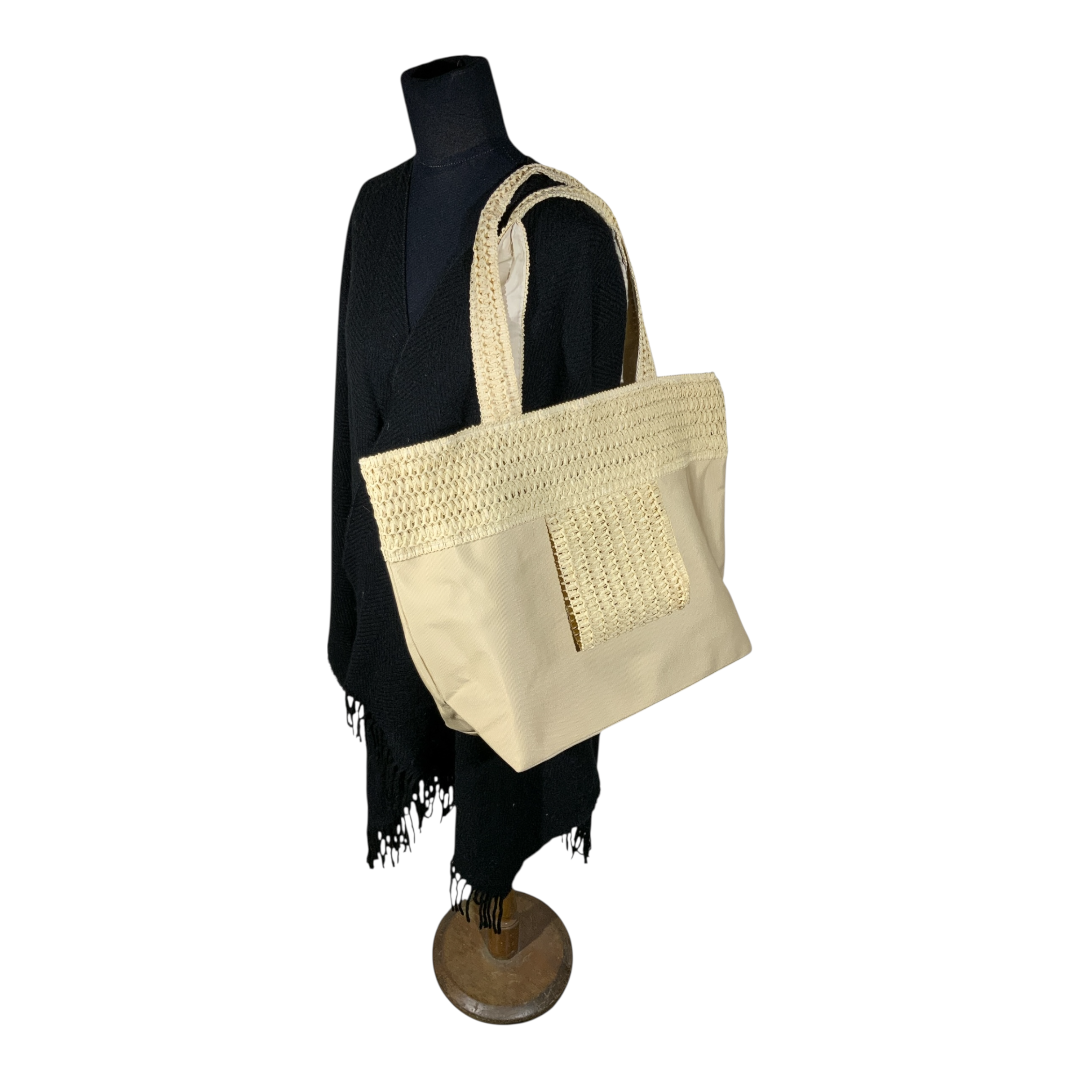 Canasto y manta de playa CA. K4341-15 Beige - Imagen 3