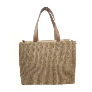 Bolso Simil Rafia Ca. K4391-15 Camel